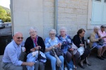 Des résidents des Petites Soeurs des Pauvres en visite à la Maison du diocèse