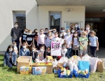 Le groupe scolaire Saint-Louis et les restaurants du coeur