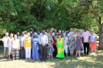 Pèlerinage diocésain à Mont-Roland - visite de la délégation sénégalaise