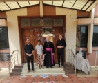 Mgr Garin et 5 prêtres du diocèse à Dindigul
