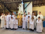 Communauté portugaise à Mont Roland pour Notre Dame de Fatima