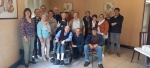 Les Diacres du diocèse en visitation à l’EHPAD ST Joseph à Dole