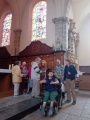 A la rencontre des vitraux représentant la vie de Saint Paul